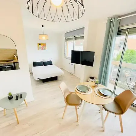 Apartment Sobnb Deffaugt - Studio 2pers Centre Ville Annemasse